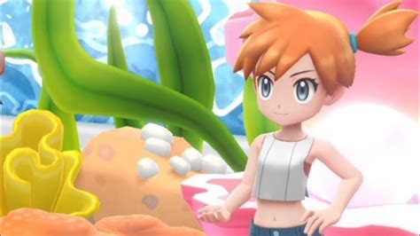 Pok Mon Lets Go Pikachu Gym Leader Misty Youtube