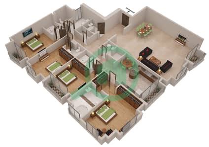 Elite Residence Floor plans - Dubai Marina | Bayut Dubai