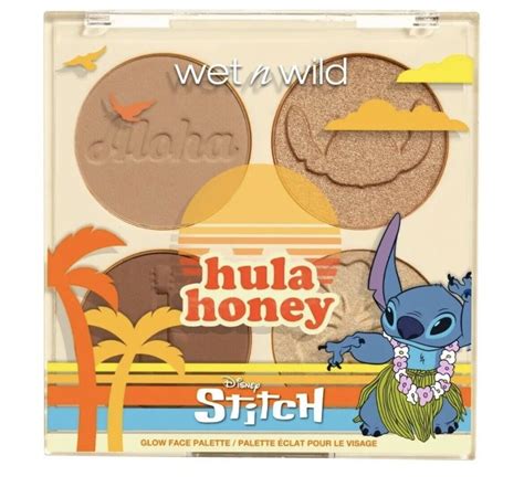 Wet N Wild X Disney Lilo Stitch Hula Honey Glow Face Palette Limited