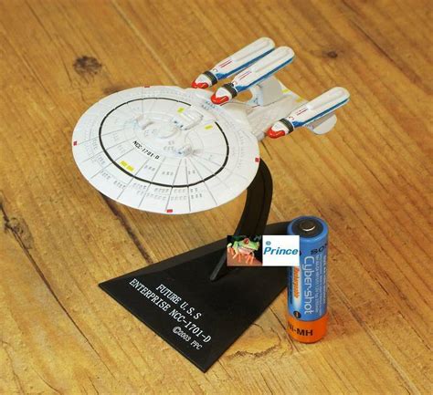 Furuta Star Trek Vol Future Uss Enterprise Ncc D Raumschiff