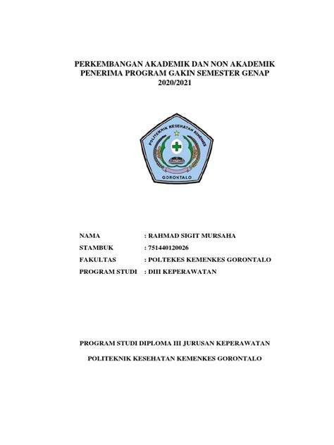 Contoh Laporan Beasiswa Pdf