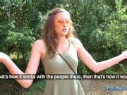Public Agent 19yr Old With Perfect Natural Tits Sucks Cock Outside And Lets Agent Fuck Her