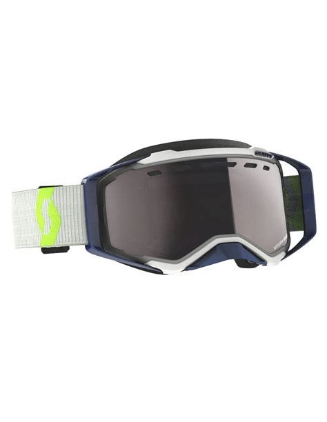 Scott Goggle Prospect Snow Cross Grey Yellow Enhancer Silver Chrome