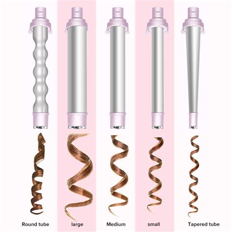 Многофункциональная щипцы для замены головки 5 в 1. Щипцы для завивки ...