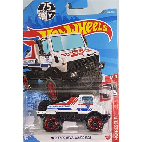 Hot Wheels Mercedes Benz Unimog Hw Rescue Shopee Brasil
