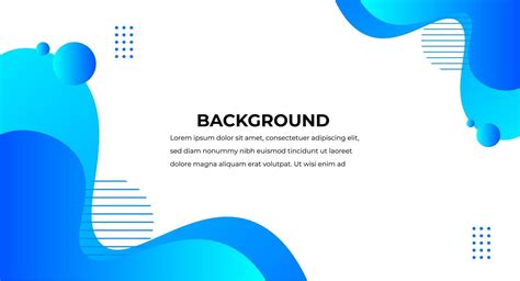 Liquid abstract background. social media fluid vector banner template ...