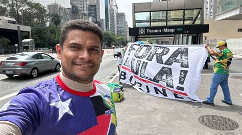 Avenida Paulista Povo Come Ou A Chegar Esquenta Para As H Youtube