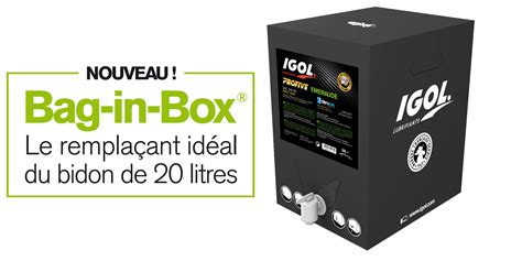 Bag in box pour lubrifiant et stockage innovant avec le Bar à Huiles