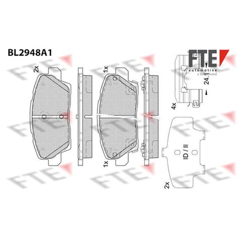58101G6A00 - Brake pad set OE number by HYUNDAI, KIA | Spareto