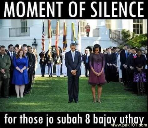 Funny Picture Moment Of Silence Pak101