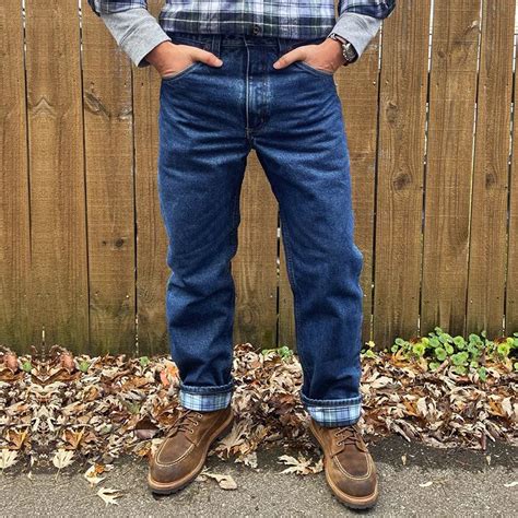 Men S Original Flannel Lined Jean All American Clothing All American Clothing Co