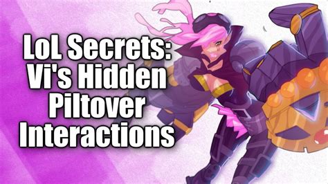 Lol Secrets Vis Complete Hidden Passive Compilation Youtube