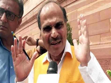 Congress Leader Adhir Ranjan Chowdhury Writes To President Draupadi