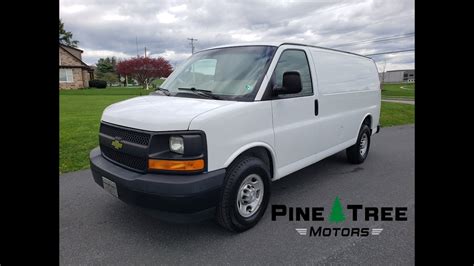 2012 Chevrolet Express G1500 Awd Cargo Van Walkaround Youtube