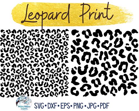 Cheetah Print Clip Art