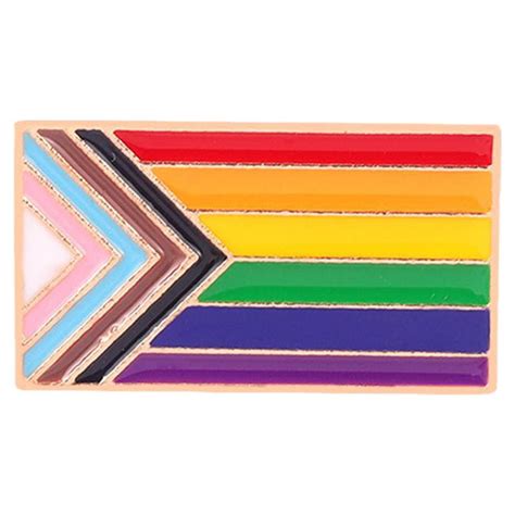 Zhxxcum Rainbow Pride Flag Brooch Lgbtq Lapel Pin Ally Badge Equality Gay Lesbian Pins N
