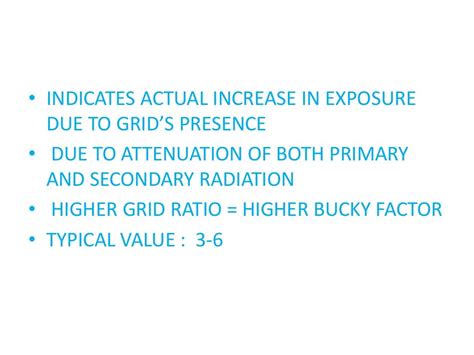 Radiographic Grids