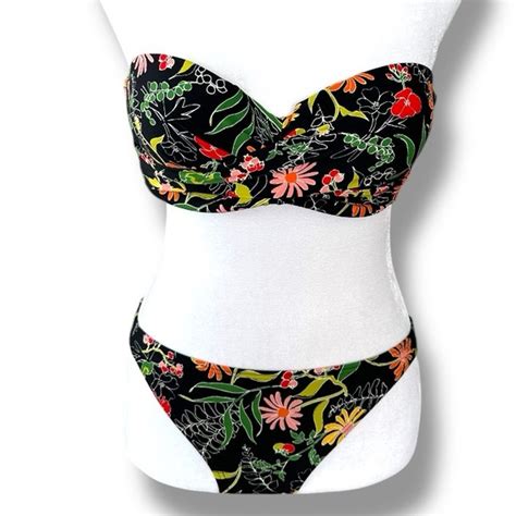 Kate Spade Swim Kate Spade Rooftop Garden Bikini Size S Nwt Poshmark