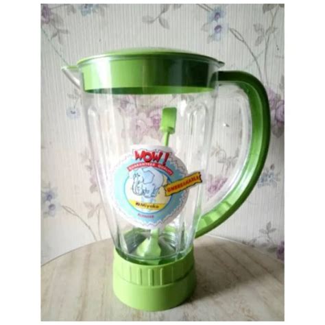 Gelas Blender Miyako Gelas Jus Miyako Gear Plastik Original Lazada