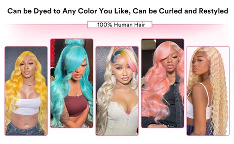 Amazon Lace Front Wig Human Hair X Blonde Lace Front Wigs Human Hair Inch