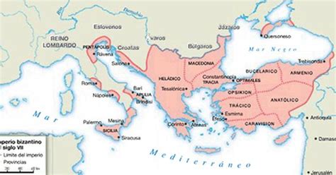 Mapa Del Imperio Bizantino - Mapa Del Imperio Bizantino - Atra