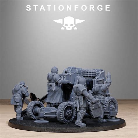 Download Station Forge - RoyalGuard Light Artillery - 3D Print
