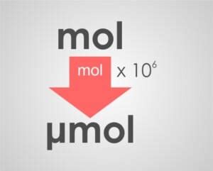 Mol To Umol Calculator Medical Laboratory