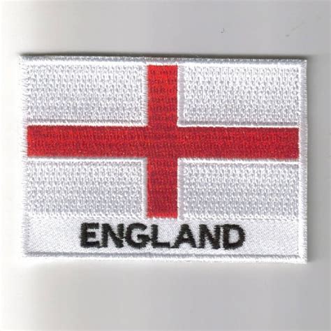 England embroidered patches - country flag England patches / iron on ...