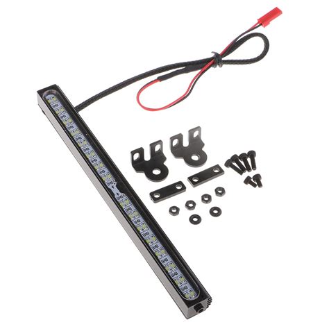 Rc Telhado Lâmpada 32 Led Barra De Luz Tira Para 1 8 1 10 Rc Rock