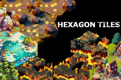 Isometric Hexagon Tiles Pack Game Content Shopper Unity Asset Store