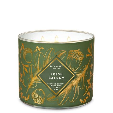 Bath Body Works Fresh Balsam Wick Candle Shopee Philippines