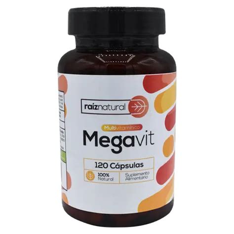 MegaVit x 120 cápsulas - EcoFarmacias