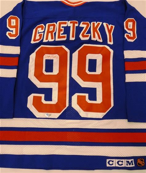 Lot Detail - Wayne Gretzky Autographed Rangers Jersey