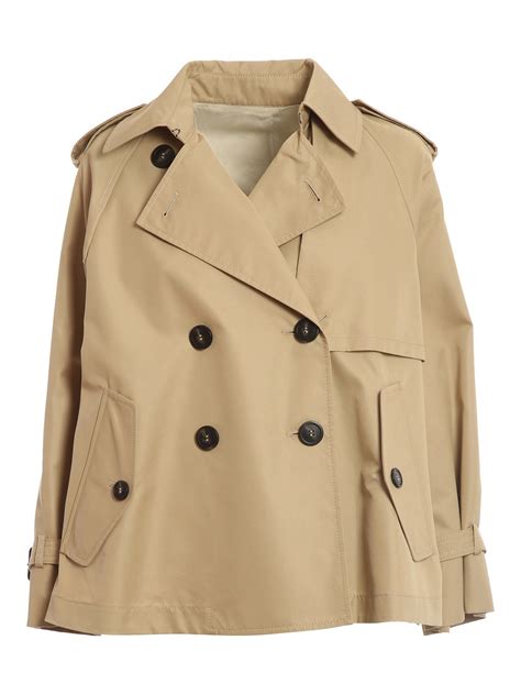 Trench Coats Weekend Max Mara Falange Short Trench Coat 50211127000003