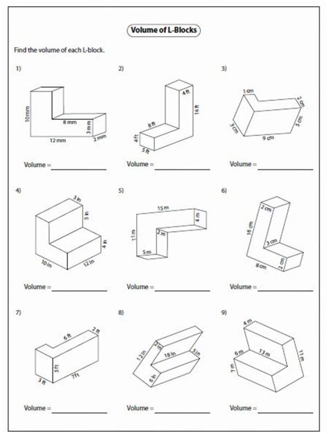 Volume Online Worksheet Live Worksheets Worksheets Library