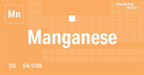 Manganese Periodic Table