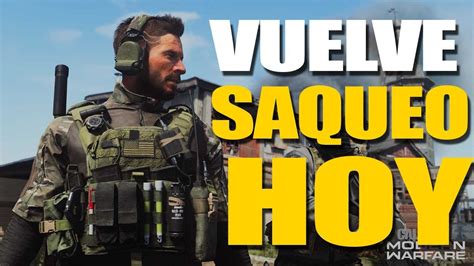 REGRESA El Modo SAQUEO A WARZONE NOVEDADES En Modern Warfare YouTube