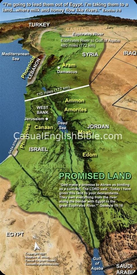 map of the land promised to abraham 2