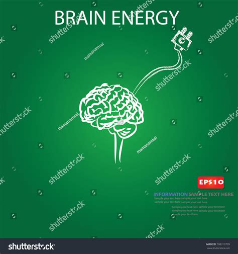 Brain Energy,Vector - 108319709 : Shutterstock