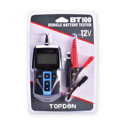 Topdon Bt100 Battery Tester 12v