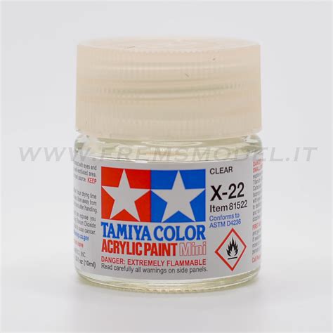 Tamiya X-22 Clear - fremsmodel.it