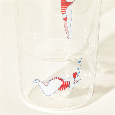 Deep Dive Stacking Glasses Set Of 3 Diving Uncommon Goods