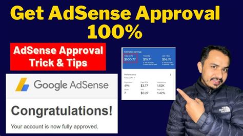 Get Adsense Approval Google Adsense Approval Trick Tips How