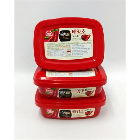 Jual Sajo Hot Pepper Paste Taeyangcho Gochujang Gr Shopee Indonesia