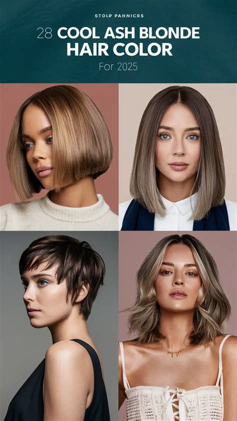 28 Cool Ash Blonde Hair Color Ideas For 2025 Trendy Styles Highlights And Modern Haircut