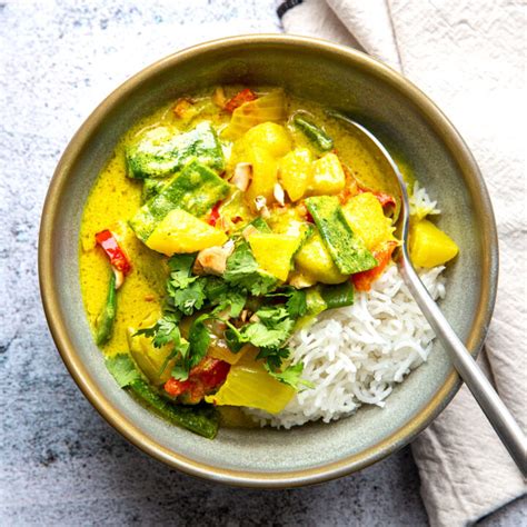 Tofu Curry Mit Frischem Gem Se Madame Cuisine