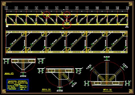 Steel Factory Plan And Elevation Autocad Dwg File Cad Templates Images