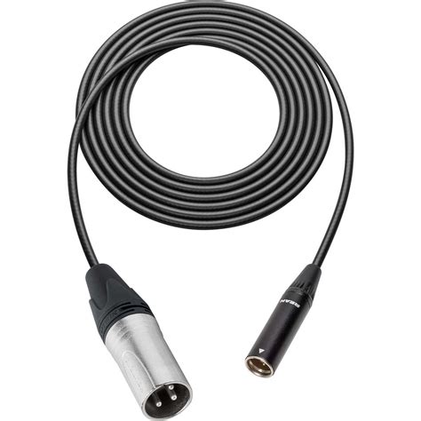 Sescom Audio Cable Canare L 2b2at 3 Pin Mini Xlr Male To 3 Pin Xlr Male