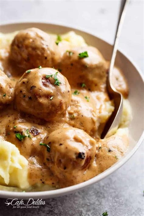 swedish meatball cream sauce