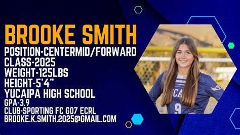 Brooke Smith Soccer College Recruiting Highlight Video